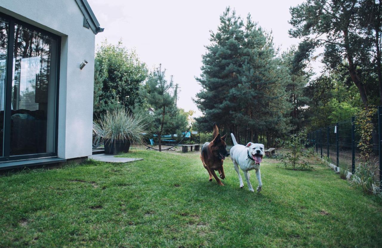 Narev Domy Wakacyjne Kazdy Dom Na Wylacznosc Oddzielnie Ogrodzony Pomiechówek エクステリア 写真